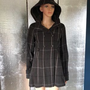 Banana Republic size M poly/wool brown/taupe car coat